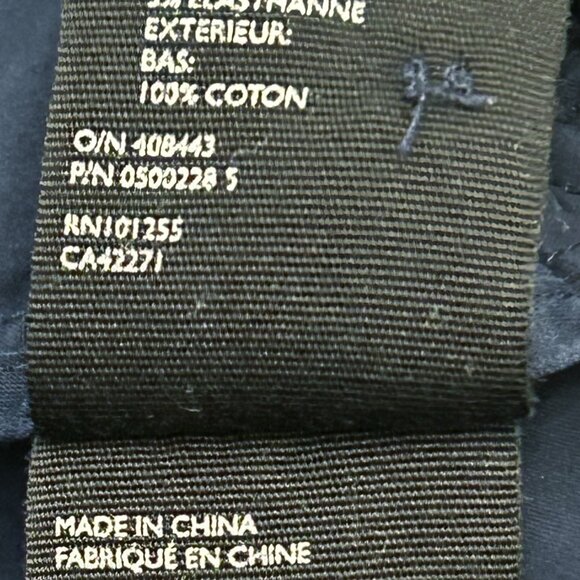 COS Navy & White Striped Cotton Poplin & Knit Dress Size Small - Picture 8 of 13